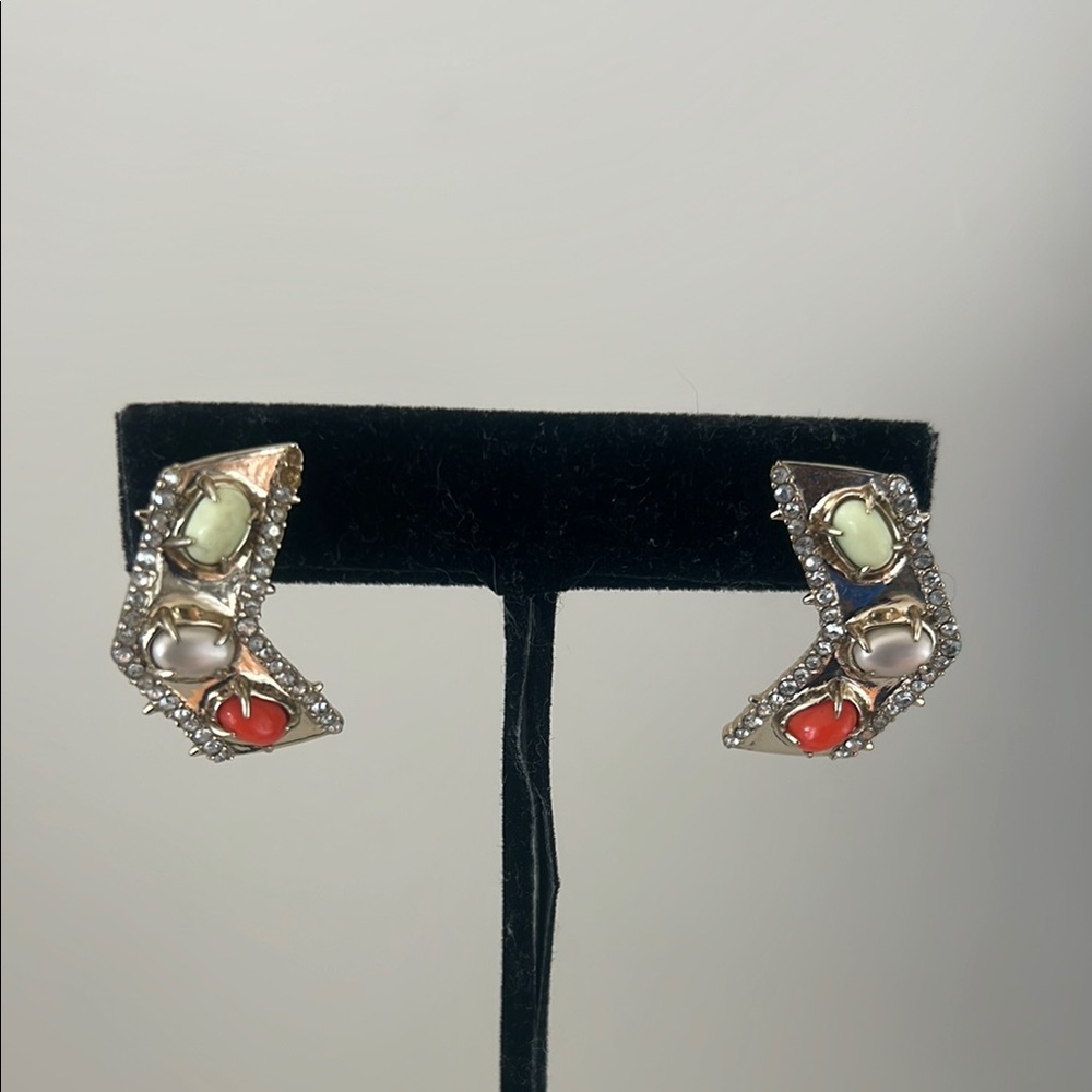 Multicolor Gemstone Earrings